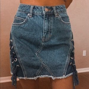 Jean skirt